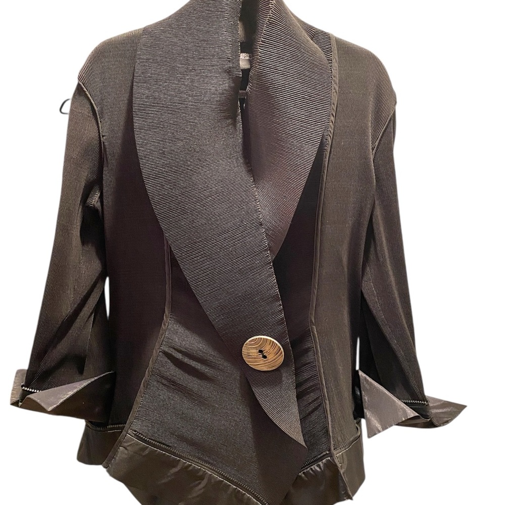 IPSE Artsy Black Women's Jacket Size Large